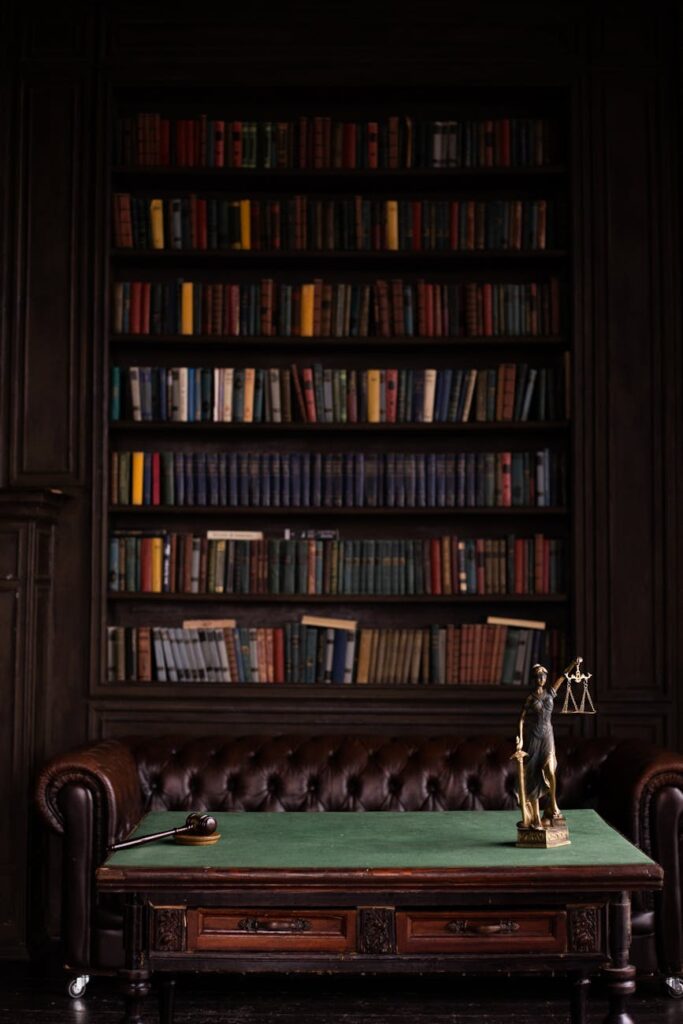 furniture in courthouse