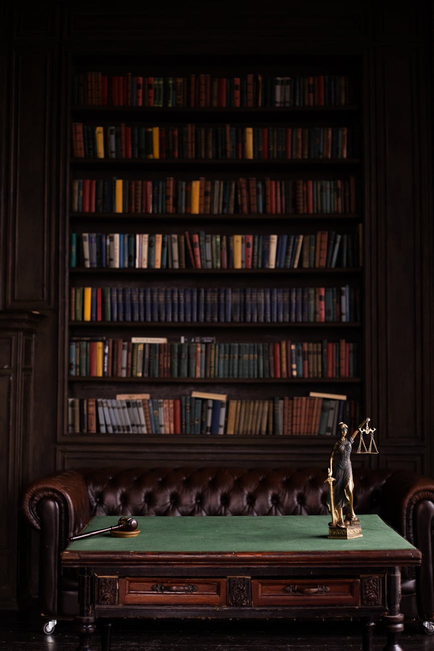 furniture in courthouse