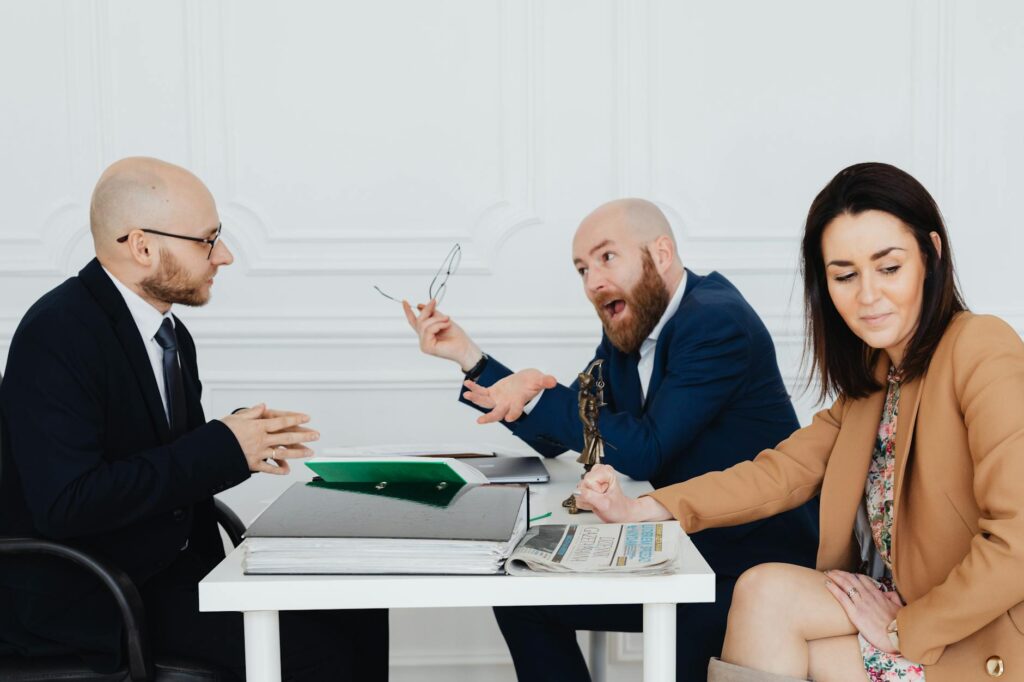 a man mad to the lawyer
