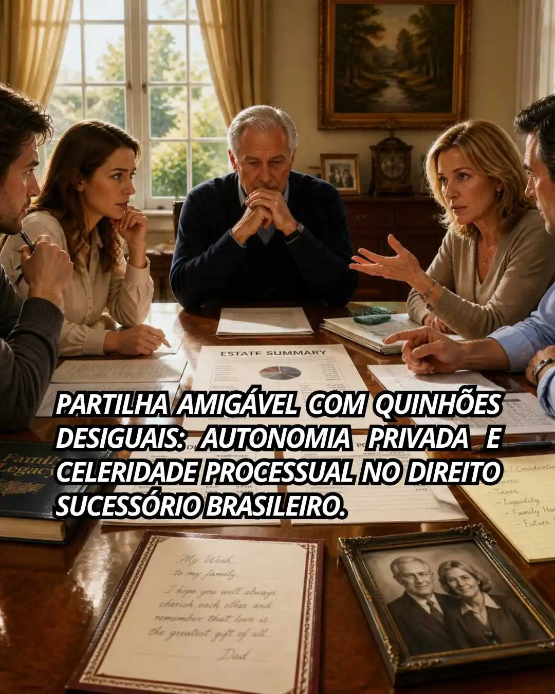 PARTILHA AMIGÁVEL COM QUINHÕES DESIGUAIS: AUTONOMIA PRIVADA E CELERIDADE PROCESSUAL NO DIREITO SUCESSÓRIO BRASILEIRO.